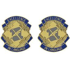 300th Military Intelligence Battalion Unit Crest (Excellence in Language)
